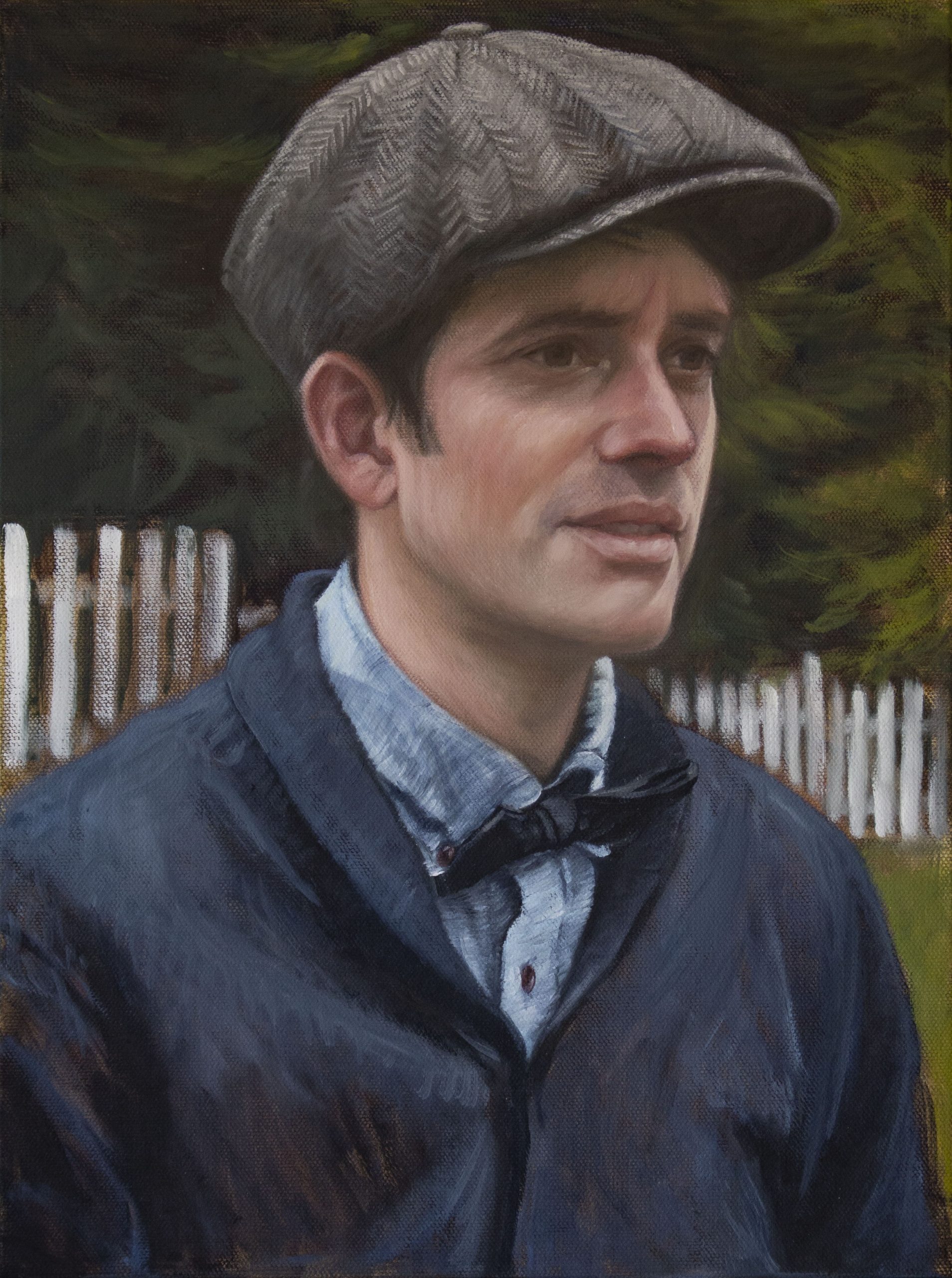 Oil painting, portrait